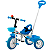 Triciclo de Passeio  Andador Biemme Little Trike Comfort Azul - Imagem 1
