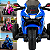 Moto Eletrica Infantil Biemme Turbo Sport Trike 12V Azul - Imagem 4