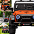 Quadriciclo Eletrico Bandeirante 2 Lugares Laranja 12V Controle - Imagem 4