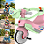 Triciclo Bandeirante Passeio e Pedal Velobaby Joy Rosa - Imagem 4