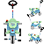 Triciclo Bandeirante Passeio e Pedal Velobaby Joy Azul - Imagem 2