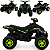 Quadriciclo Eletrico Infantil Bandeirante ATV Verde 12V Controle - Imagem 3