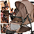 Carrinho de Bebe 3 Rodas Galzerano Cross Trail Toffee - Imagem 2