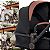 Carrinho de Bebe Moises com Bebe Cocoon Preto Galzerano Ivy Black - Imagem 3