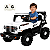 Carro Eletrico Zippy Toys Jeep Wrangler Rubicon 12V CR Branco - Imagem 1