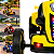 Carrinho Eletrico Bang Toys Mini Kart GO Amarelo 6V Controle - Imagem 4