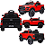 Carro Eletrico Infantil Bang Toys Jipe Legend Vermelho 12V Controle - Imagem 2