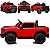 Carro Eletrico Infantil Bang Toys Jipe Legend Vermelho 12V Controle - Imagem 3