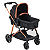 Carrinho de Bebe Burigotto Reversivel Revert 22 Preto Cobre - Imagem 1