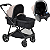 Carrinho Com Bebe Materna Burigotto Reversivel Revert 22 Capuccino - Imagem 1