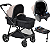 Carrinho com Bebe Materna Base ISOFIX Burigotto Revert 22 Capuccino - Imagem 1