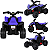 Quadriciclo Eletrico Infantil Bang Toys Action Azul 6V - Imagem 2