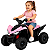 Quadriciclo Eletrico Infantil Bang Toys Action Rosa 6V - Imagem 1
