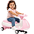 Carrinho Eletrico de Rolimã Bang Toys Swing Car Flow Rosa 12V - Imagem 1