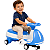 Carrinho Eletrico de Rolimã Bang Toys Swing Car Flow Azul 12V - Imagem 1