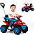 Quadriciclo ATV Eletrico Infantil Bang Toys Spider Vermelho 6V - Imagem 1