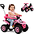 Quadriciclo ATV Eletrico Infantil Bang Toys Spider Rosa 6V - Imagem 1