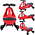 Carrinho Infantil de Rolimã Bang Toys Gira 360 Swing Car Move Vermelho - Imagem 2