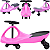 Carrinho Infantil de Rolimã Bang Toys Gira 360 Swing Car Move Rosa - Imagem 3