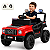 Carrinho Eletrico Infantil Bang Toys Jipe Max Kids Vermelho 6V Controle - Imagem 1
