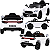 Carro Eletico Infantil Bang Toys Mini Flash Branco 6V Controle - Imagem 2