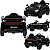 Carro Eletico Infantil Bang Toys Mini Flash Preto 6V Controle - Imagem 2
