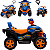 Quadriciclo Infantil de Empurrar e Passeio Maral Baby Quad Laranja - Imagem 3