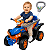 Quadriciclo Infantil de Empurrar e Passeio Maral Baby Quad Laranja - Imagem 1