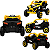 Quadriciclo Eletrico Infantil Zippy Utv Adventure Amarelo 12V Controle - Imagem 2