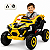 Quadriciclo Eletrico Infantil Zippy Utv Adventure Amarelo 12V Controle - Imagem 1
