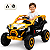Quadriciclo Eletrico Infantil Zippy Utv Adventure Laranja 12V Controle - Imagem 1