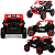 Quadriciclo Eletrico Infantil Zippy Utv Adventure Vermelho 12V Controle - Imagem 2