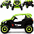 Quadriciclo Eletrico Infantil Zippy Utv Adventure Verde 12V Controle - Imagem 3