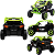 Quadriciclo Eletrico Infantil Zippy Utv Adventure Verde 12V Controle - Imagem 2