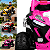 Quadriciclo Eletrico Infantil Zippy Utv Adventure Rosa 12V Controle - Imagem 4