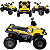 Carrinho Eletrico Peg-Perego Polaris Power Trail Amarelo 12V - Imagem 3