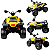 Carrinho Eletrico Peg-Perego Polaris Power Trail Amarelo 12V - Imagem 2