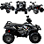 Carrinho Eletrico Peg-Perego Polaris Power Trail Preto 12V - Imagem 3