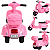 Triciclo Scooter Eletrico Infantil Bang Toys Lola Rosa 6V - Imagem 2