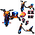 Triciclo Elétrico Infantil Zippy Toys Drift Nitroflame Extreme 36V - Imagem 2