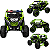 Carro Eletrico Zippy Toys UTV Premium Verde 24V Controle Remoto - Imagem 2