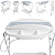 Banheira de Bebe Desmontavel com Trocador Kiddo Shower II Azul - Imagem 3