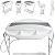 Banheira de Bebe Desmontavel com Trocador Kiddo Shower II Cinza - Imagem 3