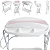 Banheira de Bebe Desmontavel com Trocador Kiddo Shower II Rosa - Imagem 3