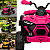 Quadriciclo Elétrico Infantil Zippy Toys 1000X Rosa 12V Controle - Imagem 4