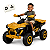 Quadriciclo Elétrico Infantil Zippy Toys 1000X laranja 12V Controle - Imagem 1