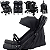 Carrinho de Bebe para Gemeos Passeio Burigotto New Twingo Black - Imagem 3