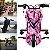 Triciclo Elétrico Infantil Zippy Toys Drift Pink Extreme 36V - Imagem 3