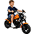 Moto Elétrica Infantil Zippy Toys Halei Extreme Laranja 24V - Imagem 1