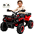 Quadriciclo Elétrico Zippy Toys ATV Robust 4x4 Off Road Vermelho 12V - Imagem 1
